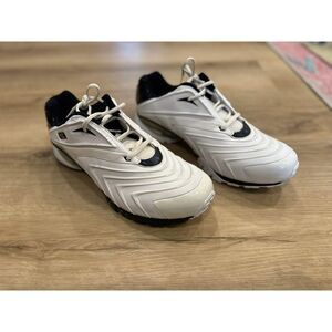 Men's Reebok Shoes Size 16‎ Rb 406 Flu 2-114538 White And Navy Great Condition